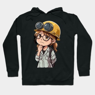 World's Okayest Construction Engineer v4 (no text) Hoodie